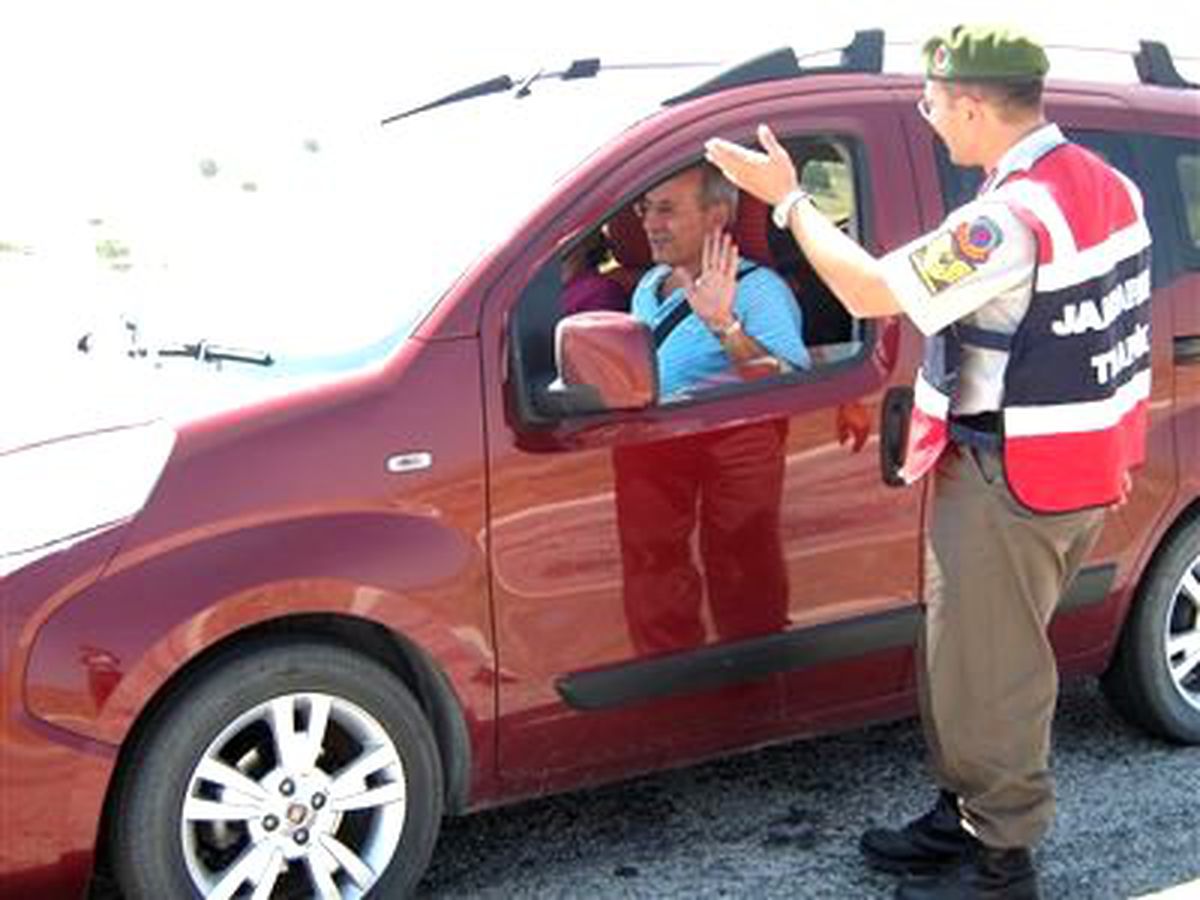Jandarmadan Trafik Denetimi