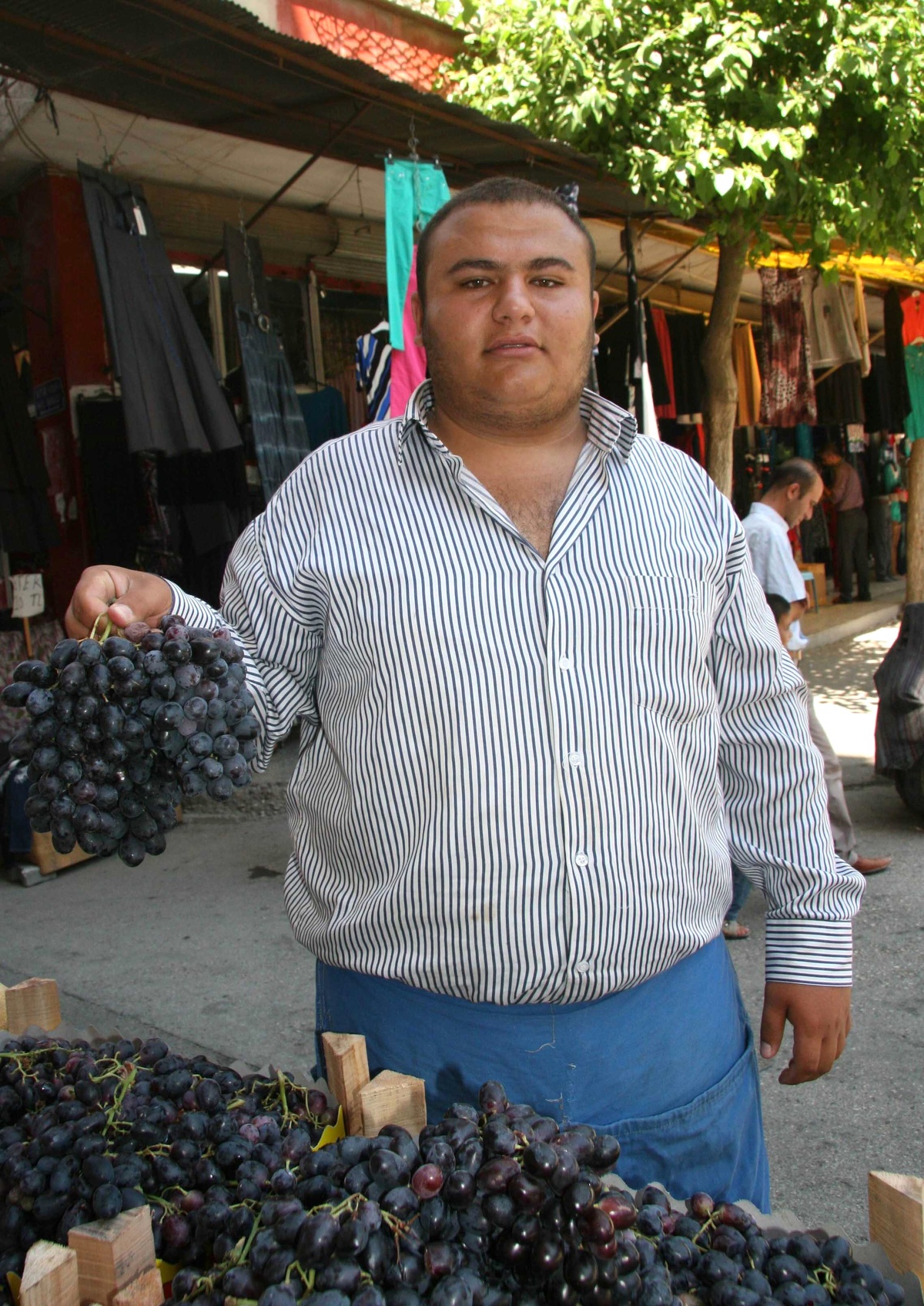 Kilis\'te Horoz Karası Üzüm Piyasaya Çıktı