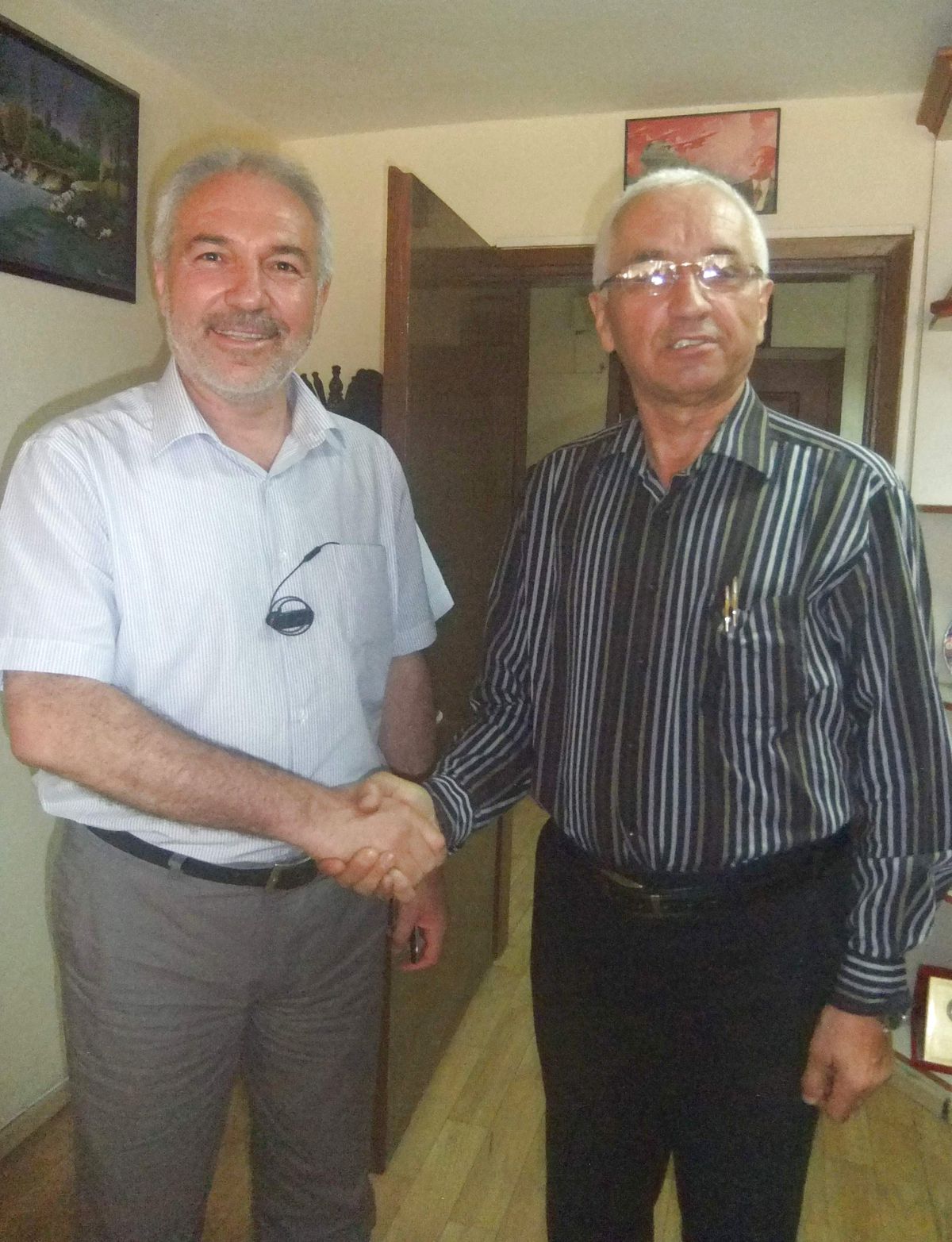 Saraçoğlu\'ndan Cemiyet\'e "Bayram Ziyareti"