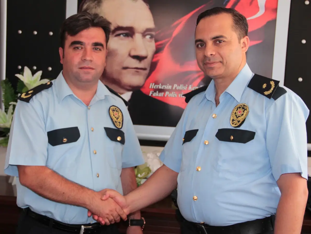 Sarıgöl İlçe Emniyet Müdürlüğü\'nde Görev Değişimi