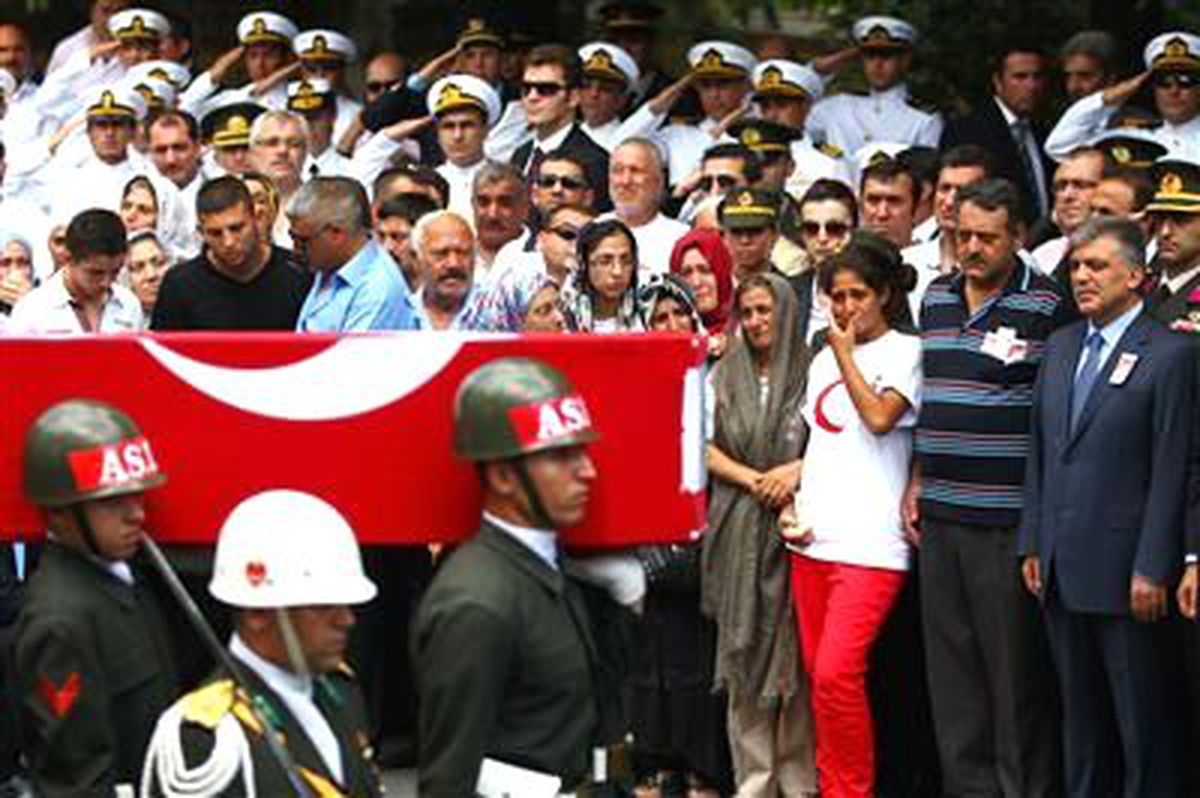 Şehit Ümit Akbaş Baba Evine Son Kez Getirildi