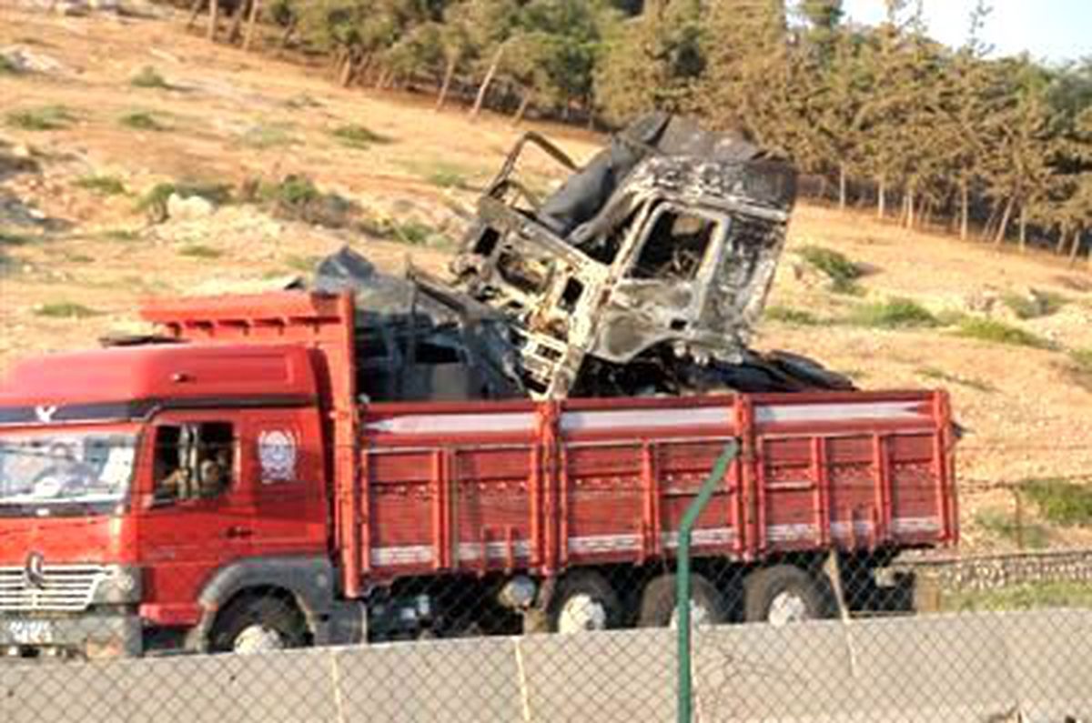 Suriye Ordusunun Attığı Bombalar Türk Lojmanlarının Yanına Düştü (3)