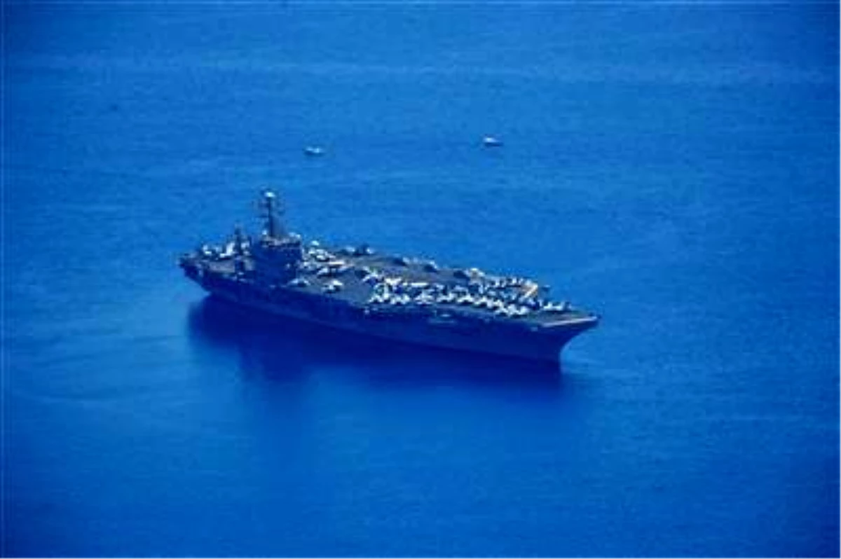 ABD Uçak Gemisinin Antalya Açıklarına Demirlemesi