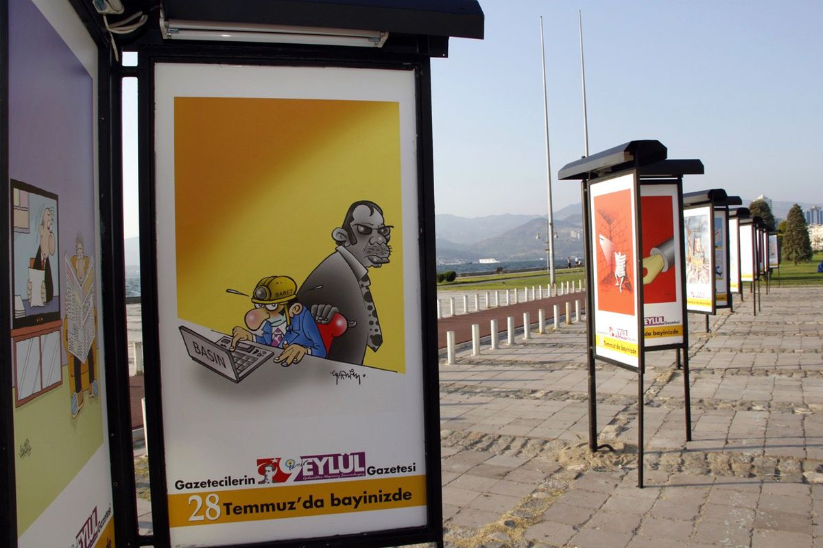 Basın Özgürlüğü Karikatür Segisi Açıldı