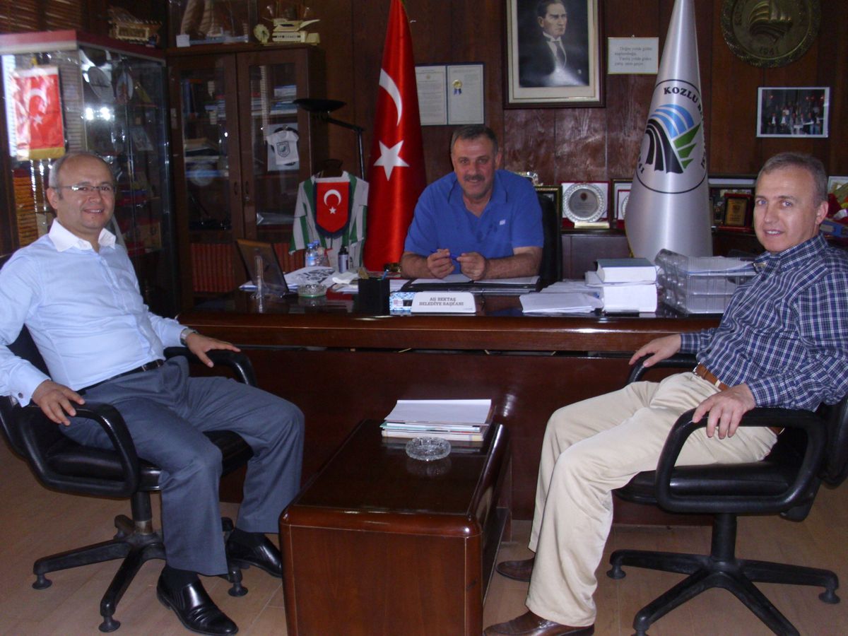 Candan, Başkan Bektaş\'ı Ziyaret Etti