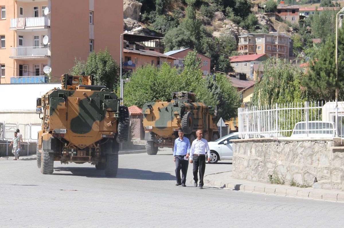 Hakkari\'de Askeri Hareketlilik