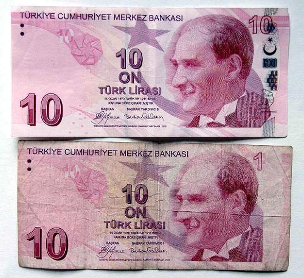 Merkez Bankasına Getirilen Eski 10 Milyon Lira Sahte Çıktı