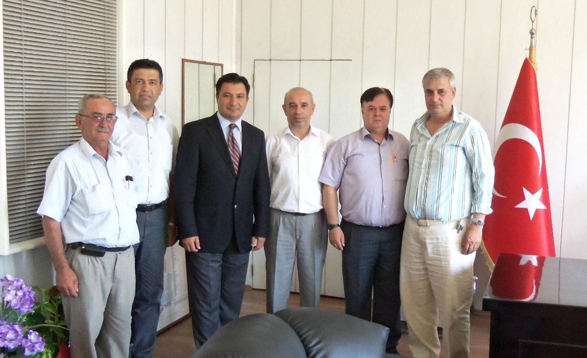 Ödemiş Muhtarlar Derneği Başkanı Nihat Savuran\'dan Yeni Emniyet Müdürüne Ziyaret