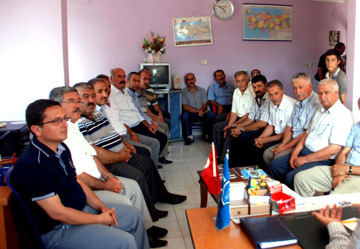 Aydın ve Erdoğan, Besni\'yi Ziyaret Etti