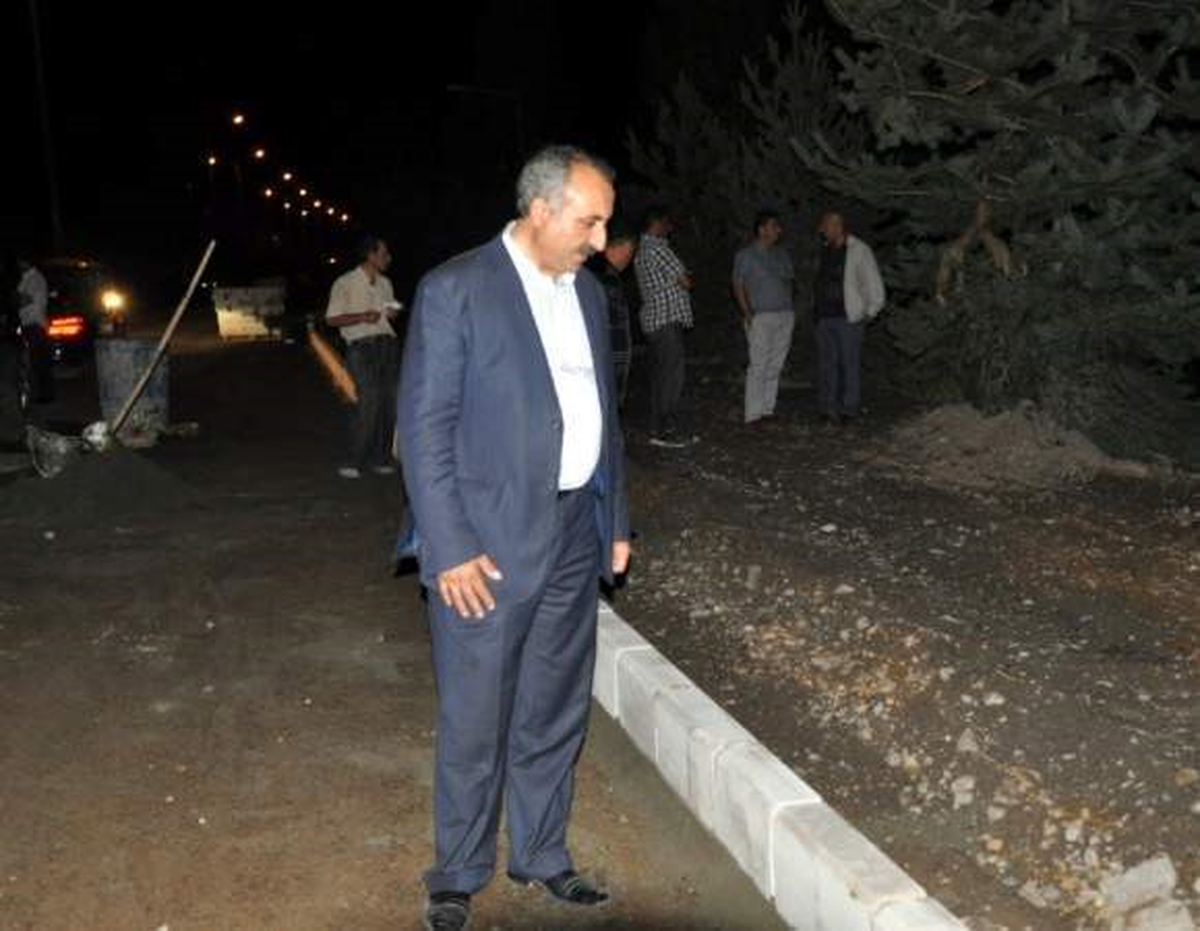 Başkan Arslan\'ın Gece Mesaisi