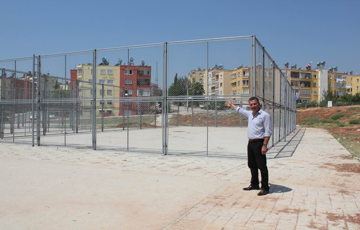 Devlet Parkı\'na Spor Tesisleri İnşa Edilmeye Başlandı