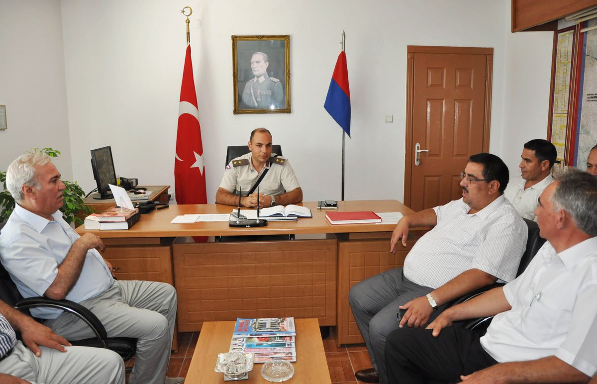Erdemli İlçe Jandarma Komutanı Üsteğmen Orhan Baş Görevine Başladı