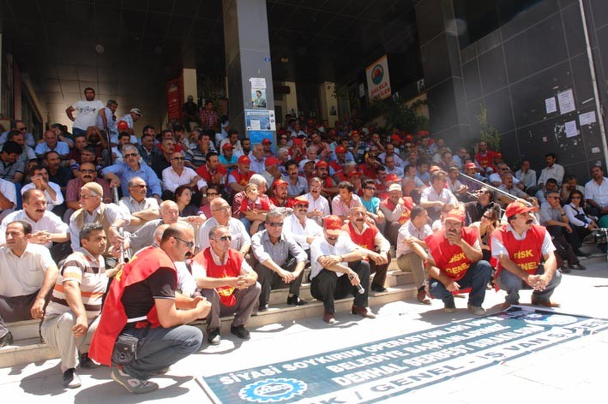 İşçilerden \'Kck\' Protestosu