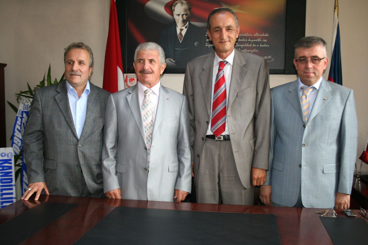 Kdz. Ereğli Tso Başkanı Genç\'ten, Amelebirliği Başkanı Yılmaz\'a Ziyaret