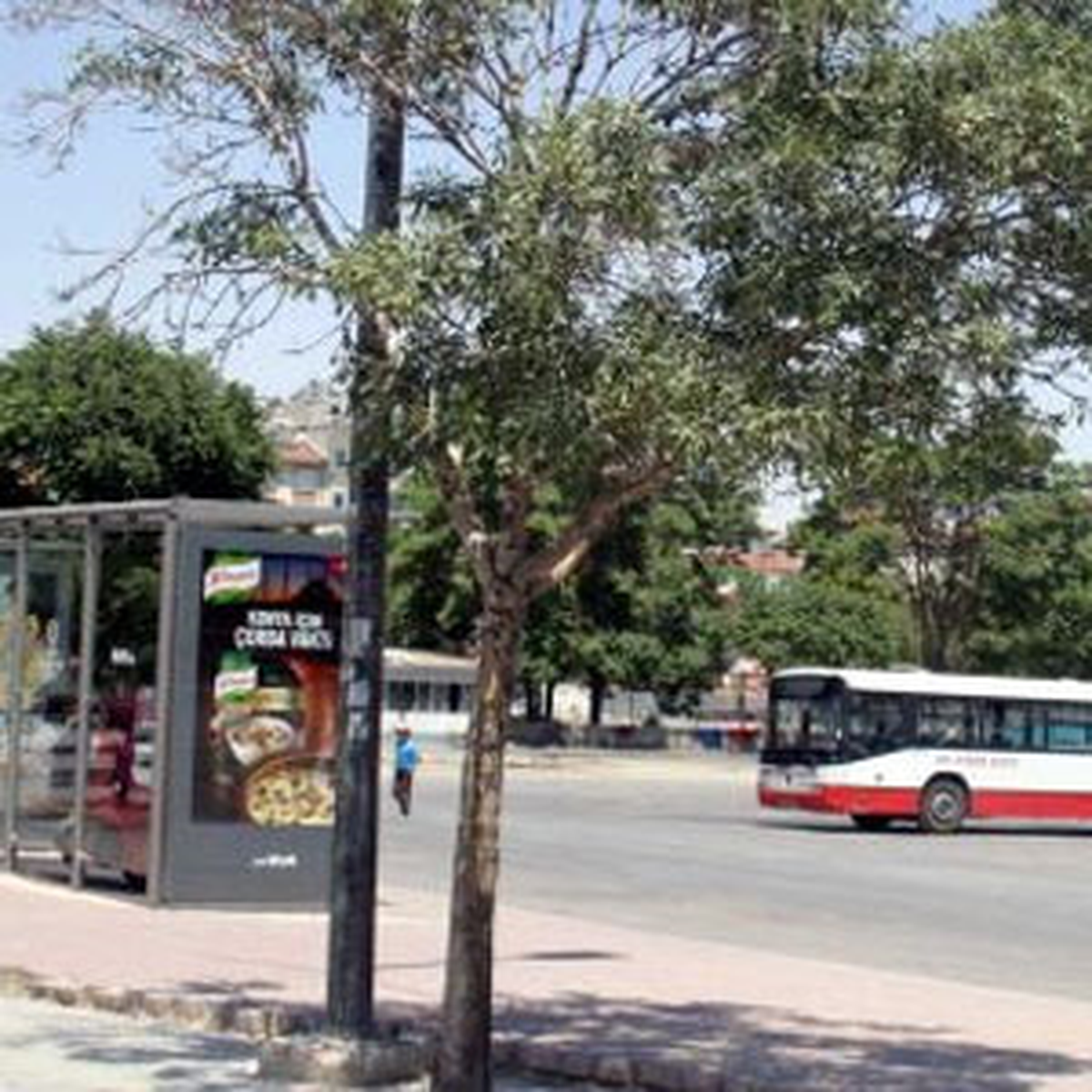 Konya\'da Sıcaklık, Sokakları Issızlığa Bürüdü