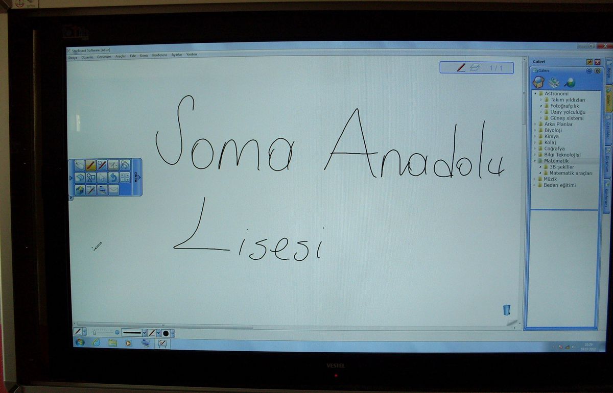 Soma\'da Akıllı Eğitim Başlıyor