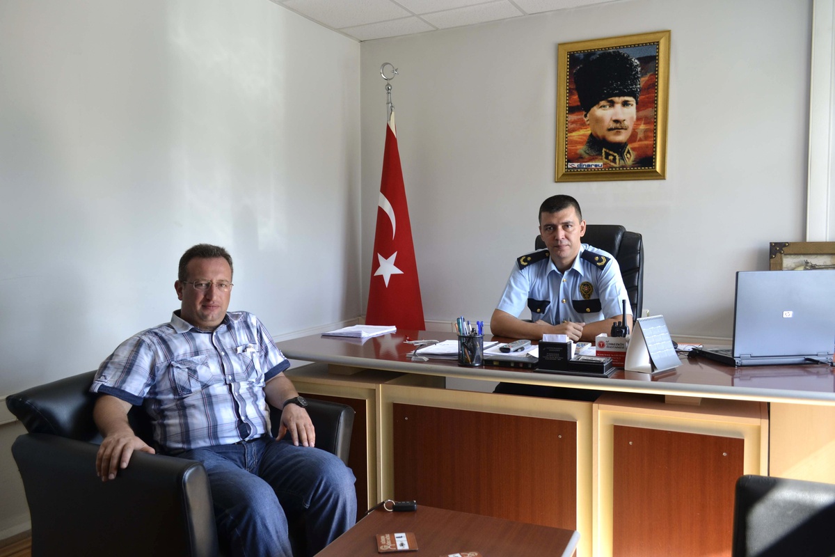 Emniyet Amiri Kayrak, Çerkezköy\'e Veda Etti