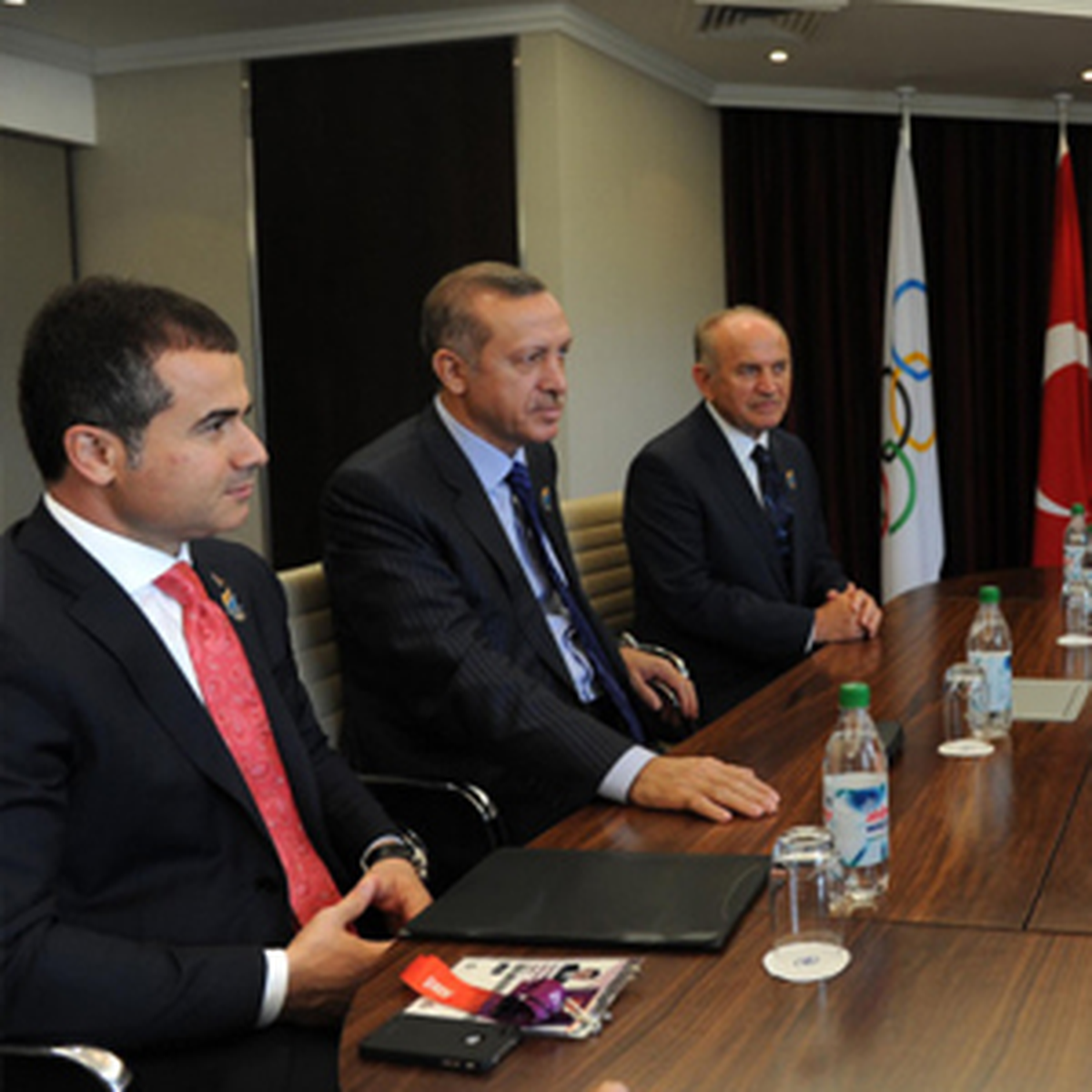 Erdoğan, Jacques Rogge ile Görüştü