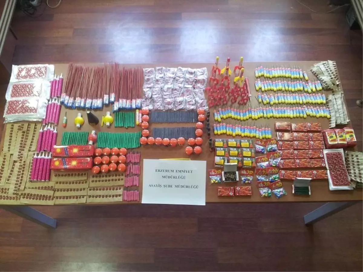 Erzurum Polisinden Maytap Operasyonu