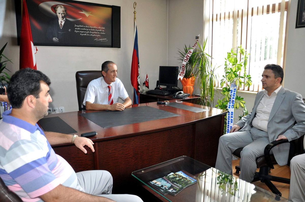 Gmis Genel Başkanı Alabaş\'tan, Amelebirliği Başkanı Yılmaza Ziyaret