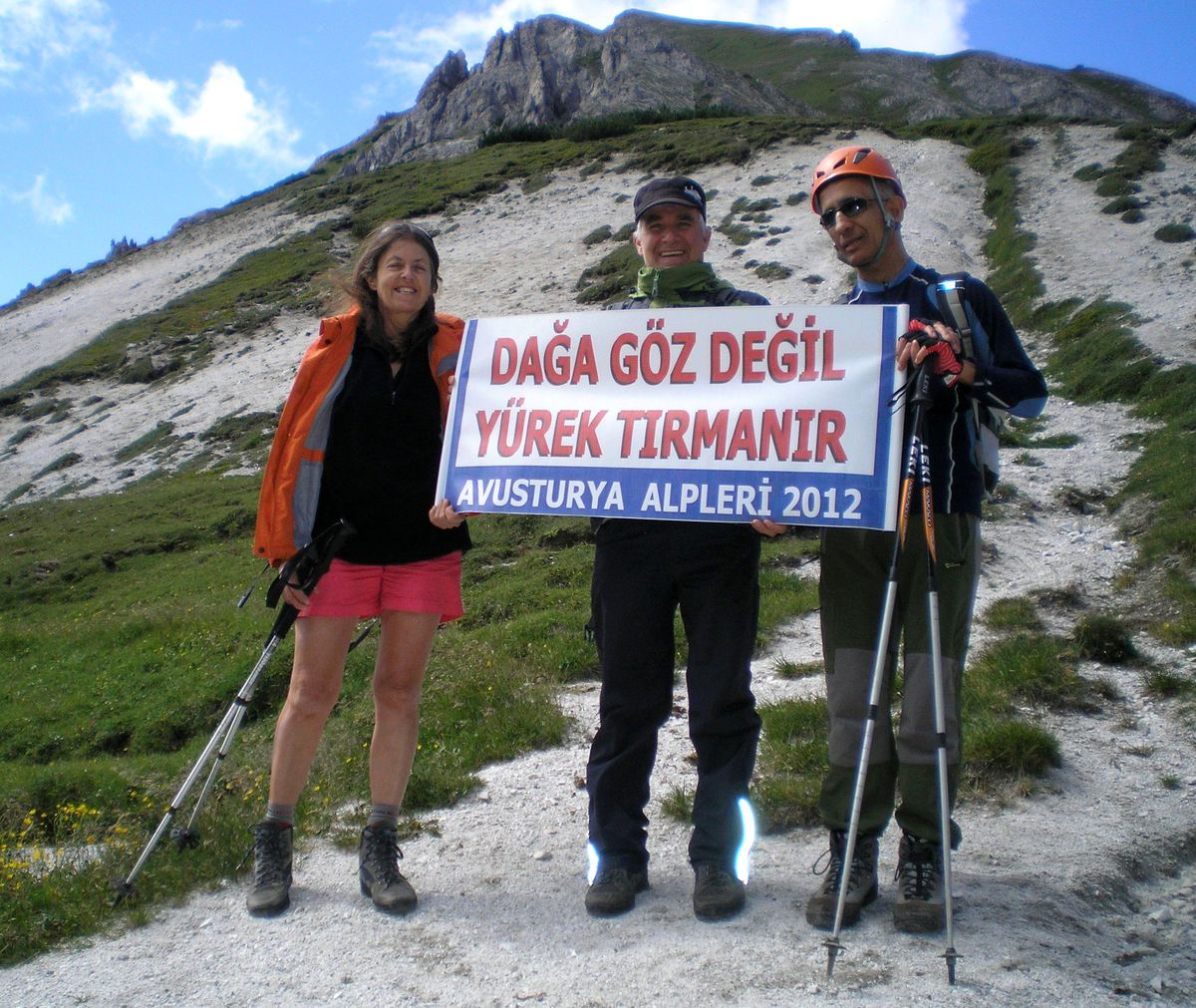 Görme Engelli Dağcı, Avusturya Alplerine Tırmandı
