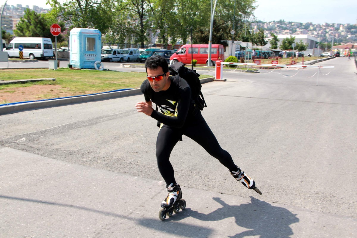 Kanser Hastaları İçin Patenle 6 Bin 500 Kilometre Yol Alacak
