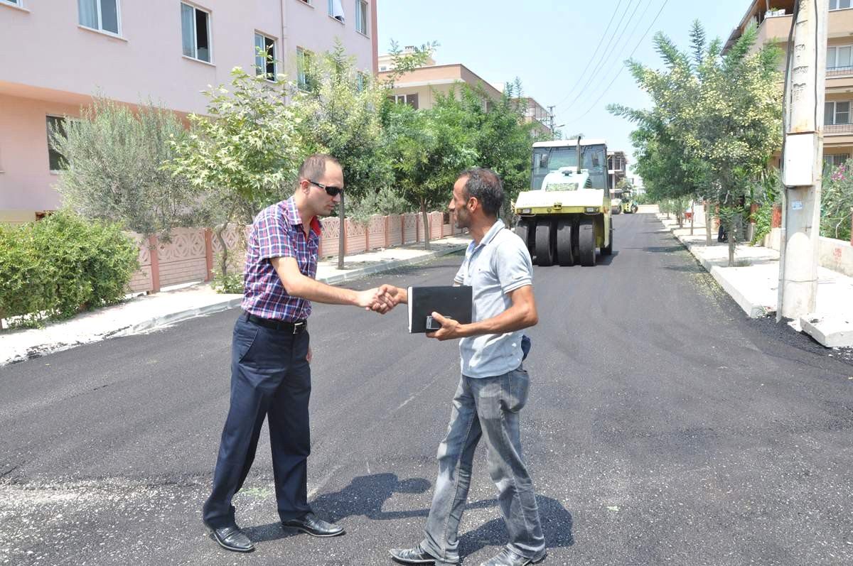 Kuşlubahçe Mahallesi\'nde Asfaltlama Çalışmaları Başladı