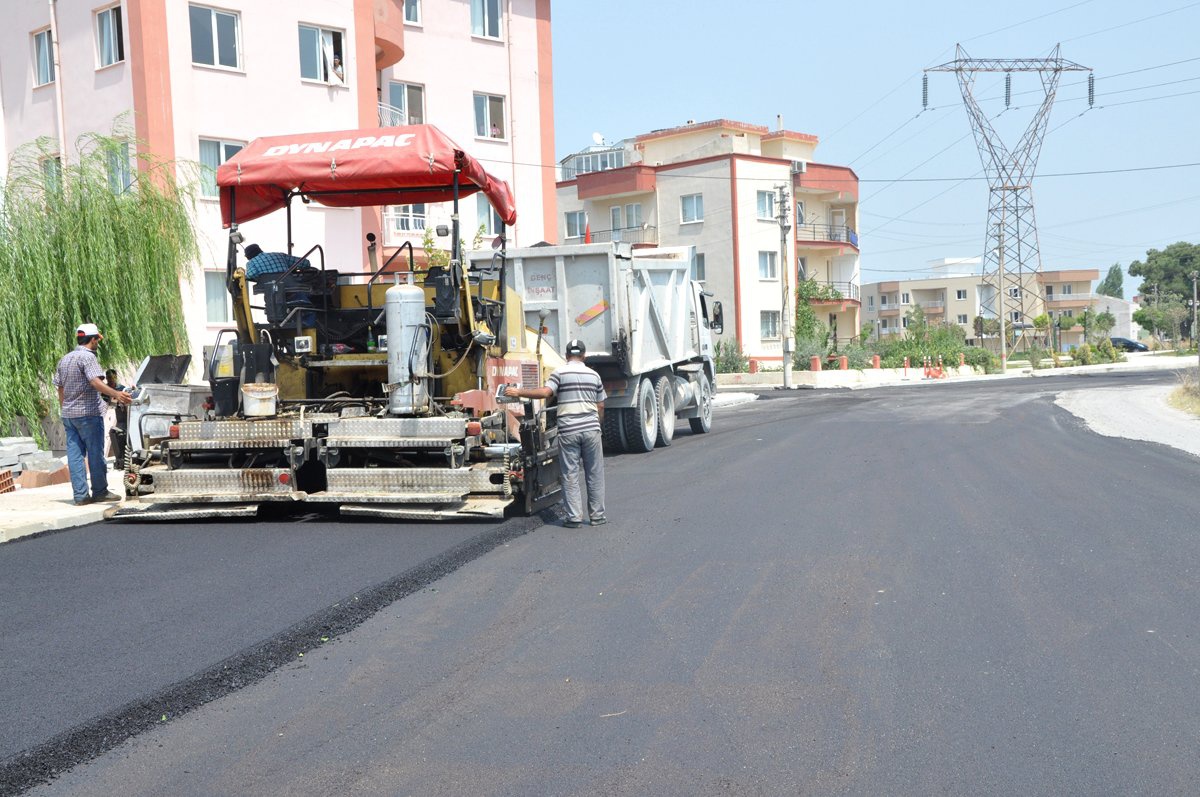 Kuşlubahçe Mahallesi Tozdan Kurtuluyor