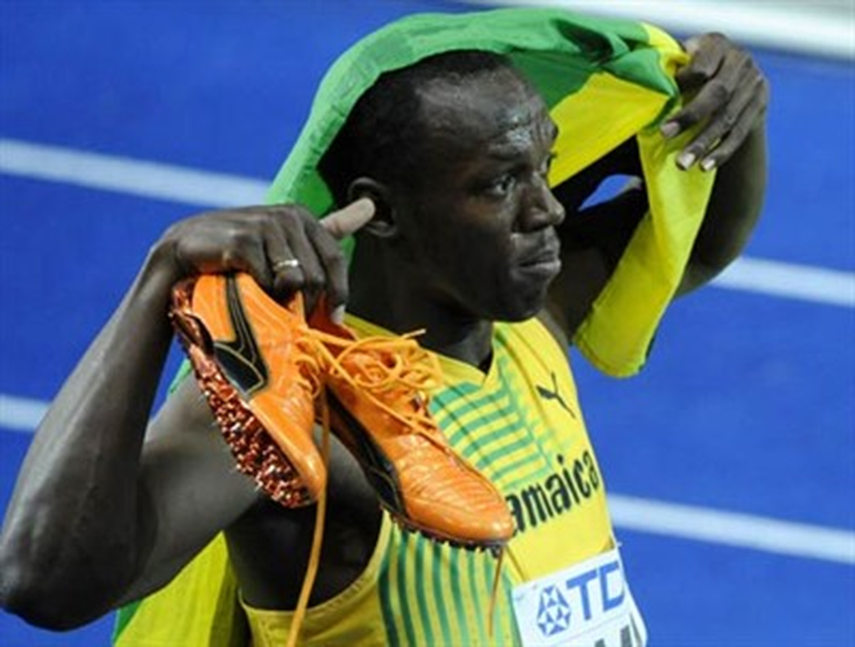 Londra-2012 -Jamaika Bayrağı\'nı Usain Bolt Taşıyacak