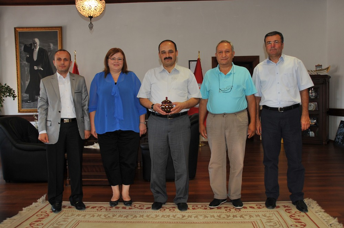 Rektör Aydın\'a Kasyöder\'den Ziyaret