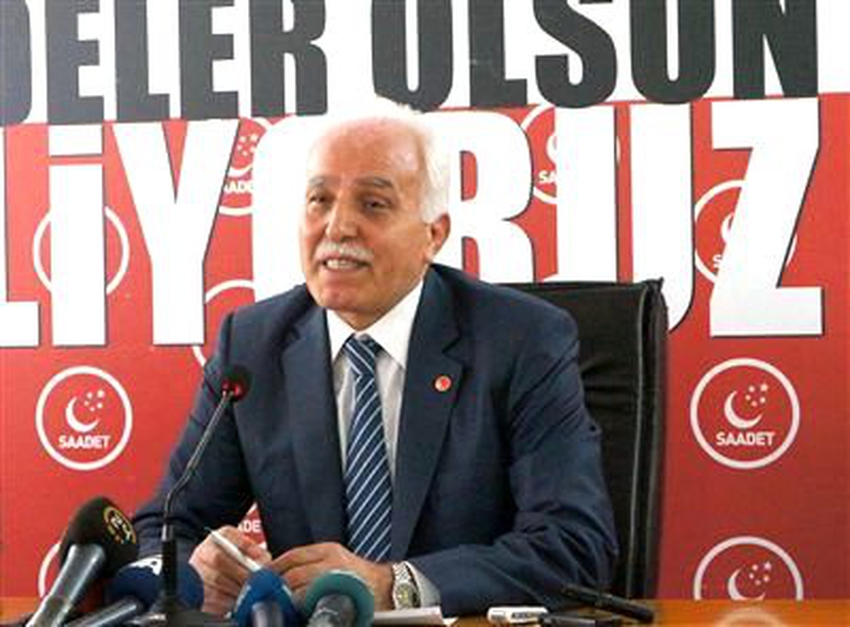 Saadet Partisi Genel Başkanı Kamalak Açıklaması