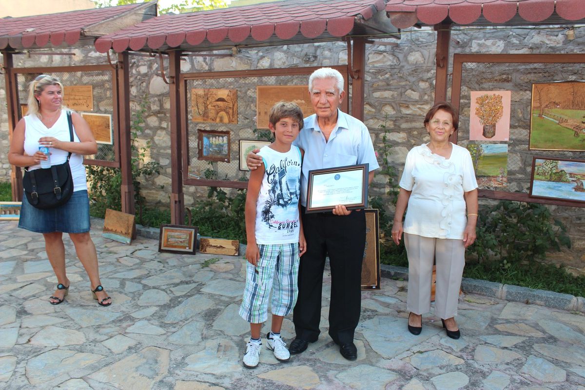 Ahşap Yakma Sergisi Açıldı