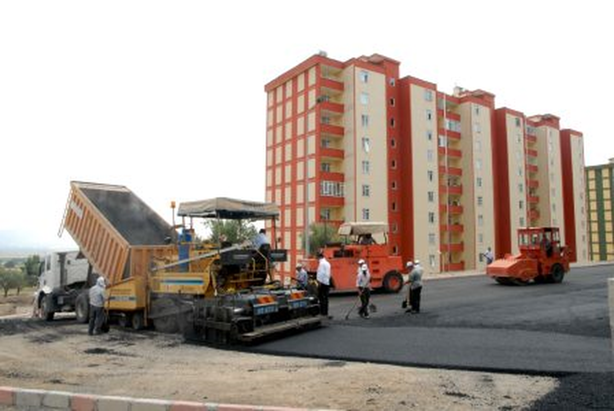 Asfalt Çalışmaları Doğukent\'te