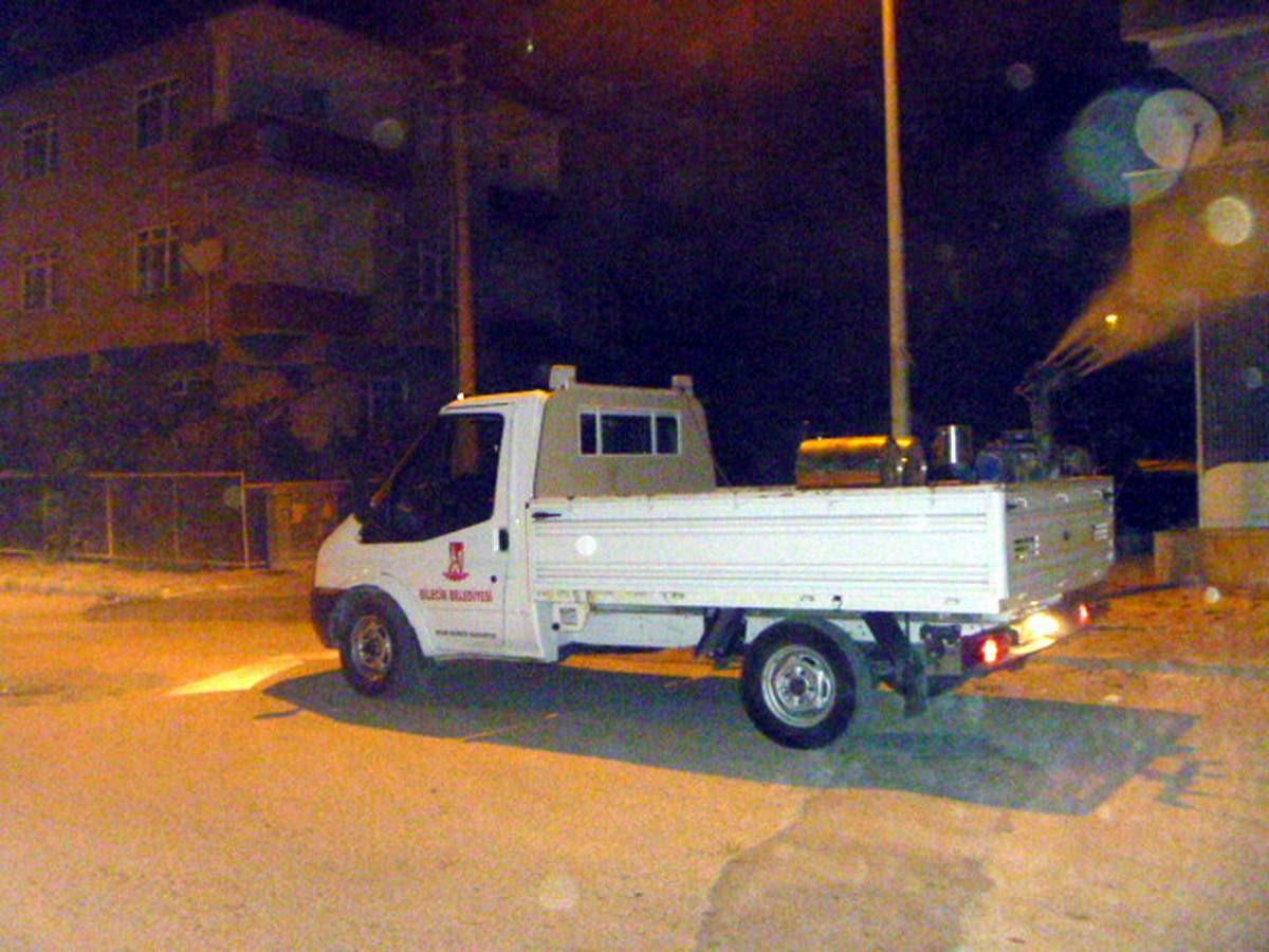 Bilecik Belediyesi Haşerelerle Mücadele Ediyor