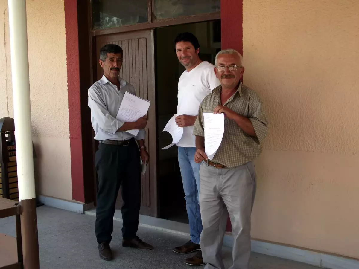 Gemerek'te Muhtarlar Yeşil Alan İstiyor