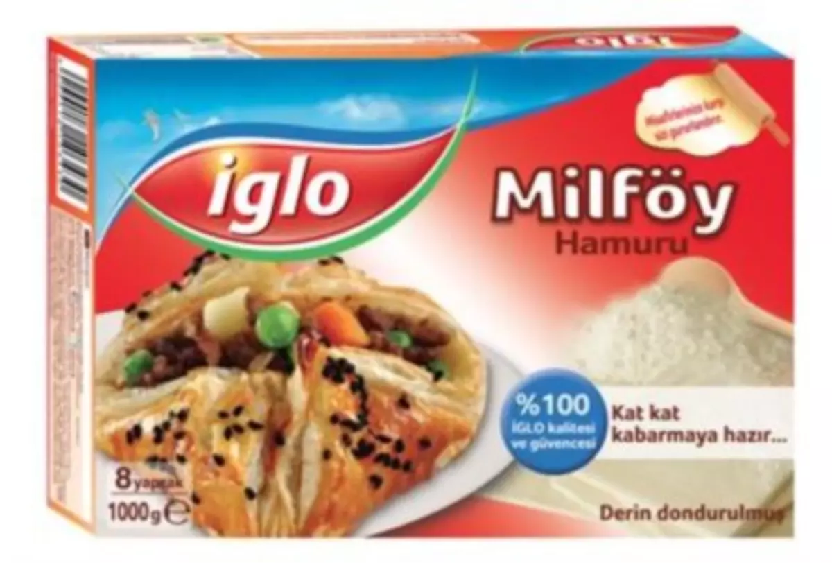 İglo'dan Kat Kat Kabaran Milföy Hamuru