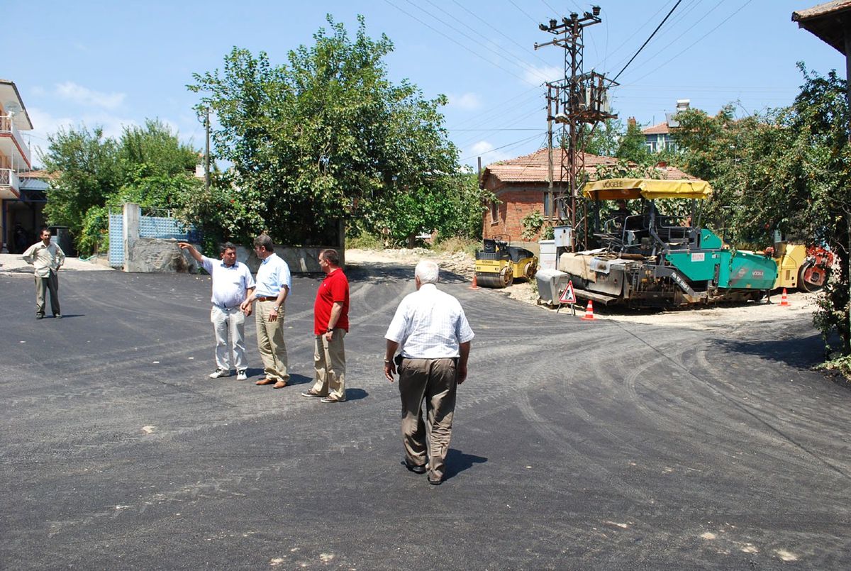 Mudanya\'nın Köy Yollarına Neşter