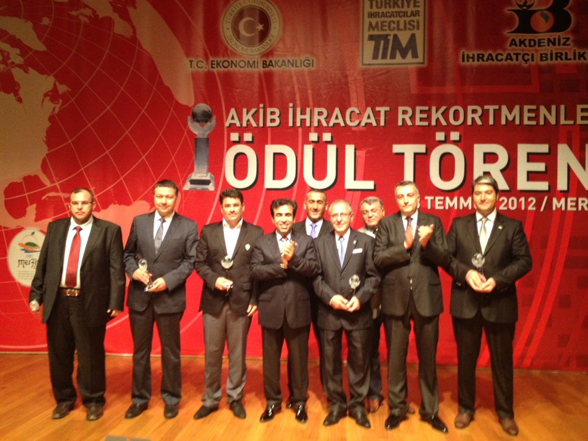 Akib İhracat Rekortmenleri Ödül Töreni