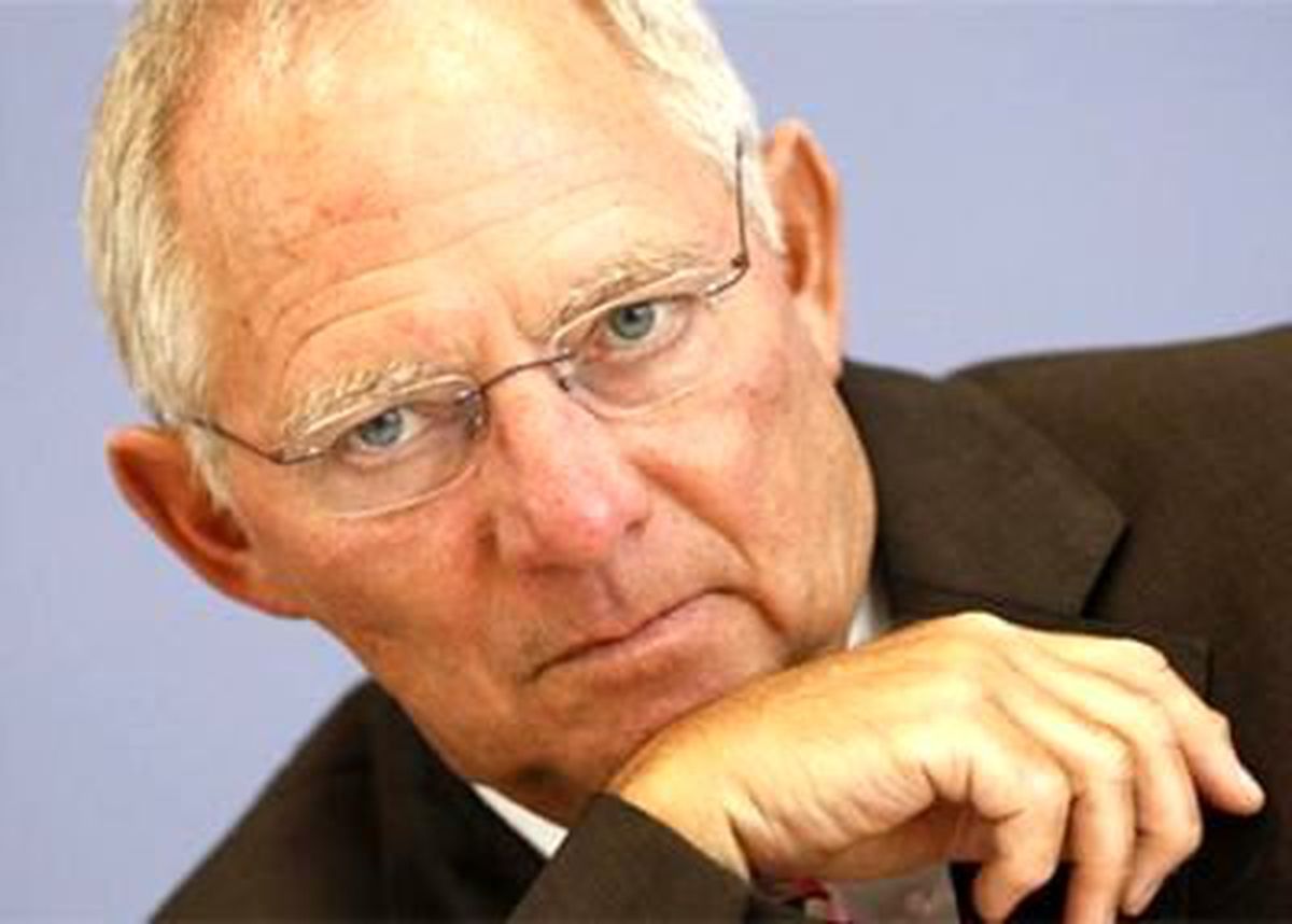 Almanya Maliye Bakanı Schaeuble Açıklaması