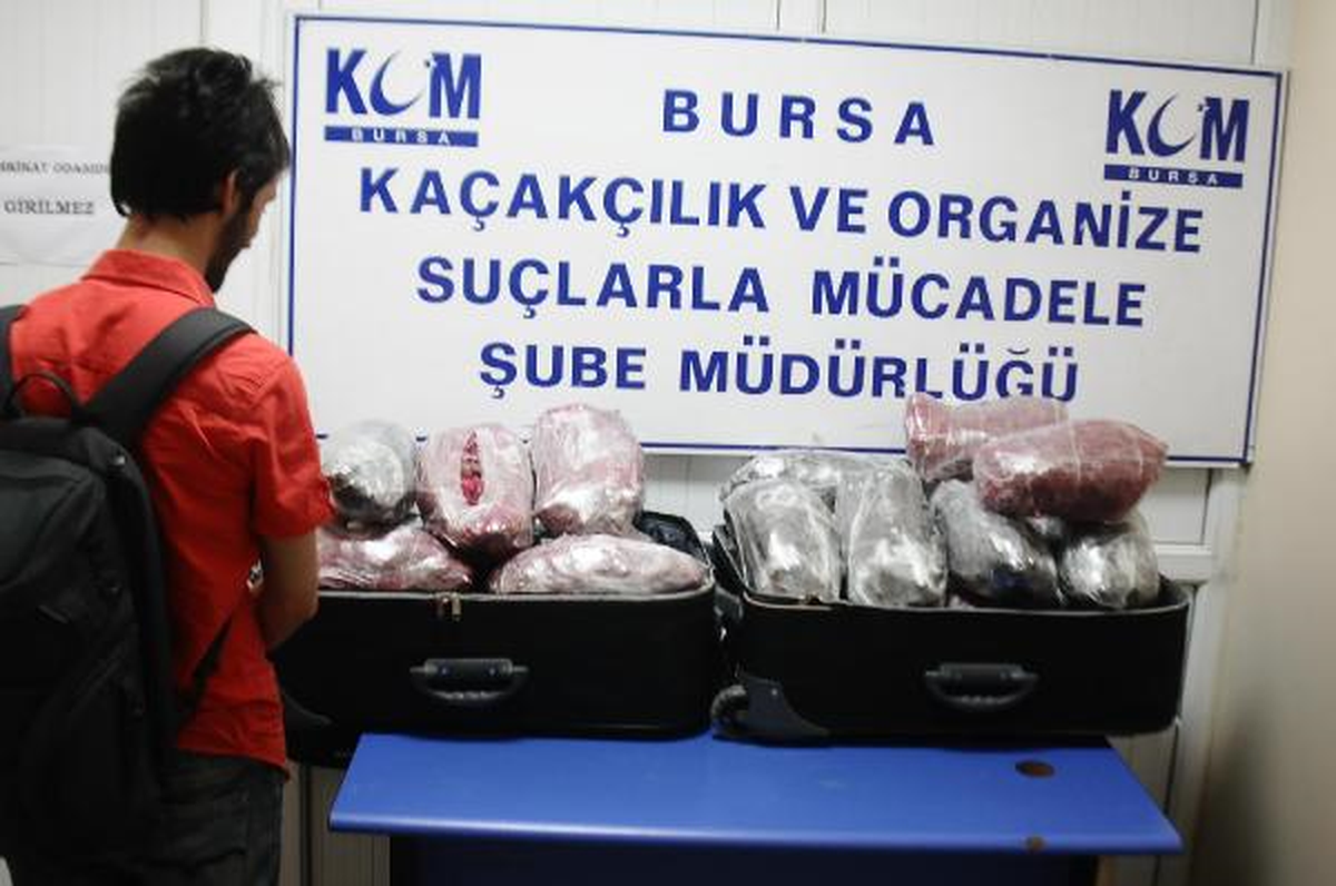 Bursa\'da 32 Kilo Esrar Ele Geçirildi