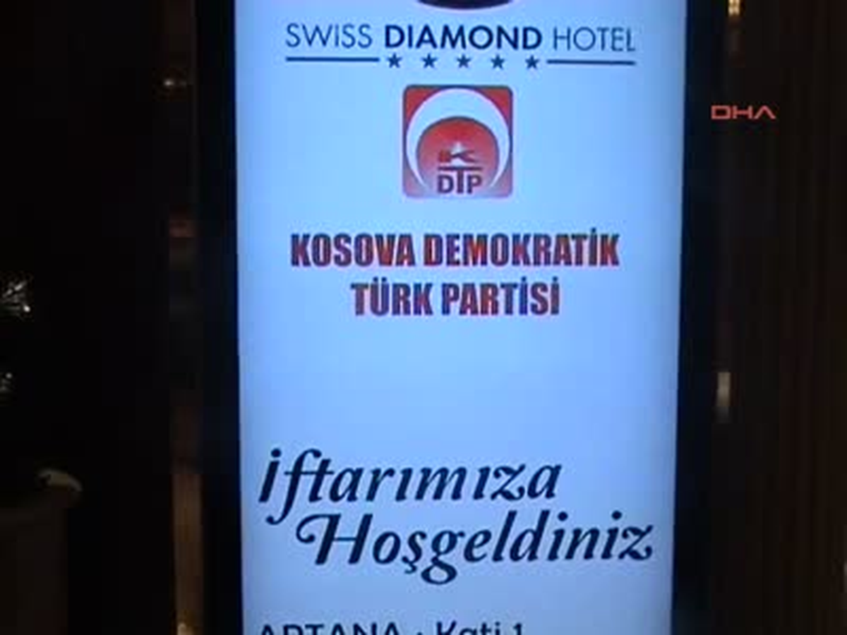 Bakan Eroğlu, Priştine\'de İftar Yemeğine Katıldı