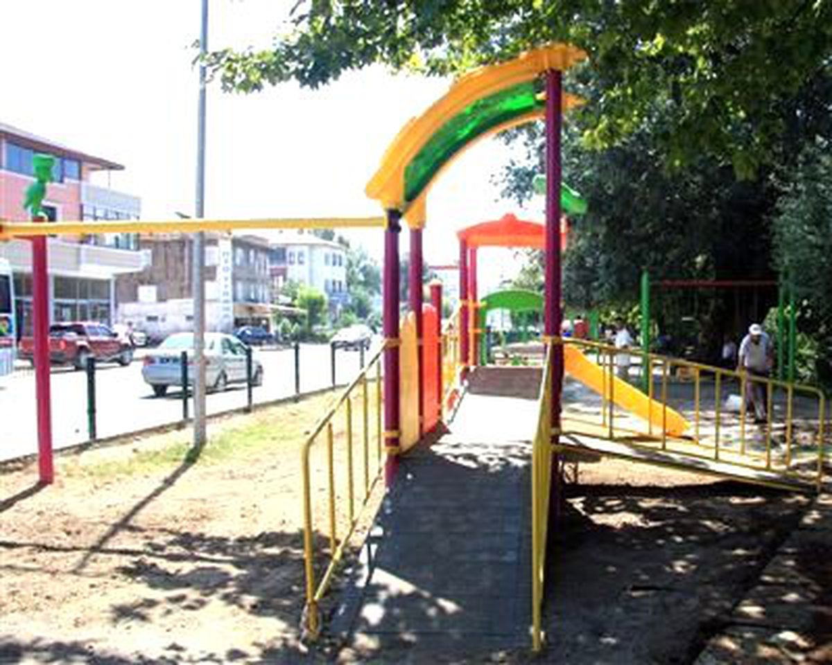 Belediyeden Engelli Çocuklara Park