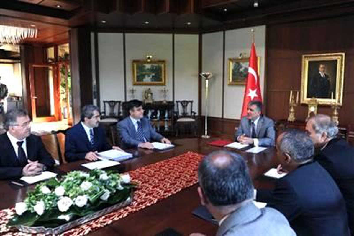 Gül, YÖK ve ÖSYM Başkanlarını Kabul Etti