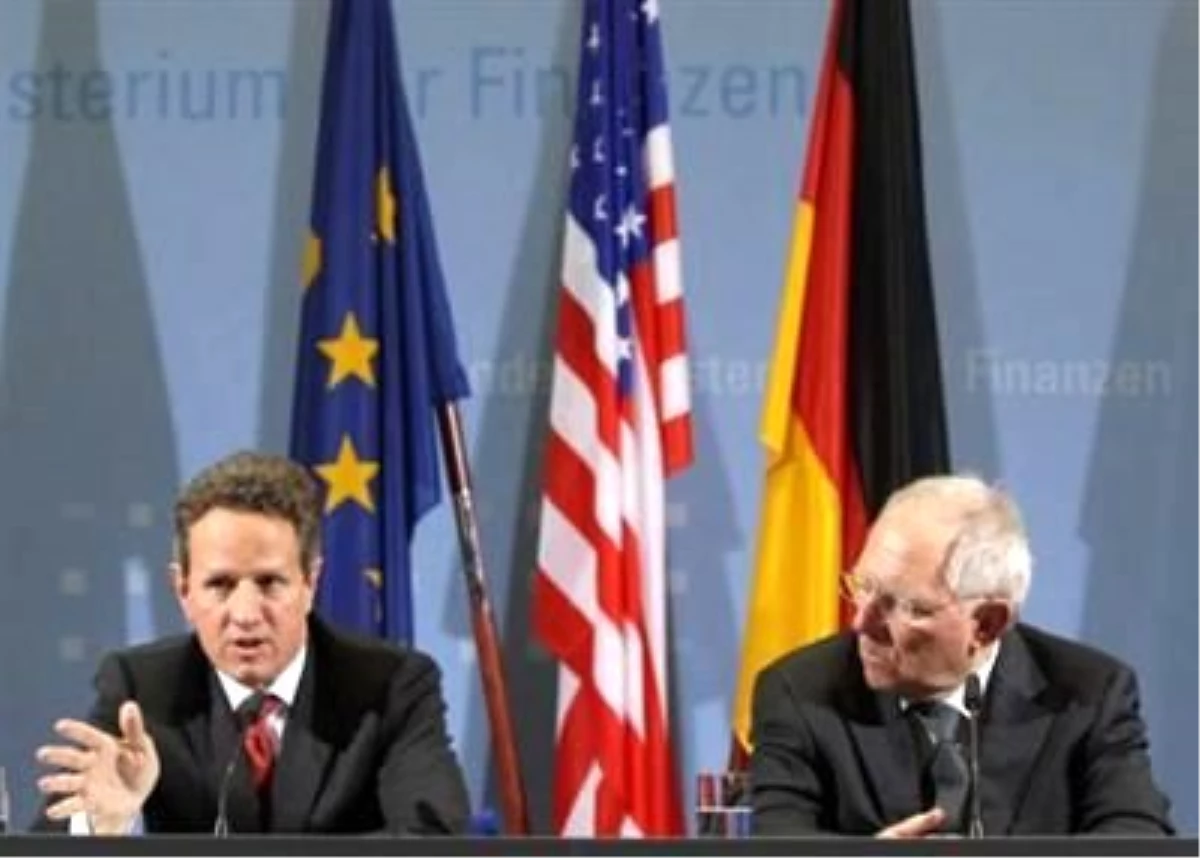 Geithner, Schaeuble ile Bir Araya Gelecek