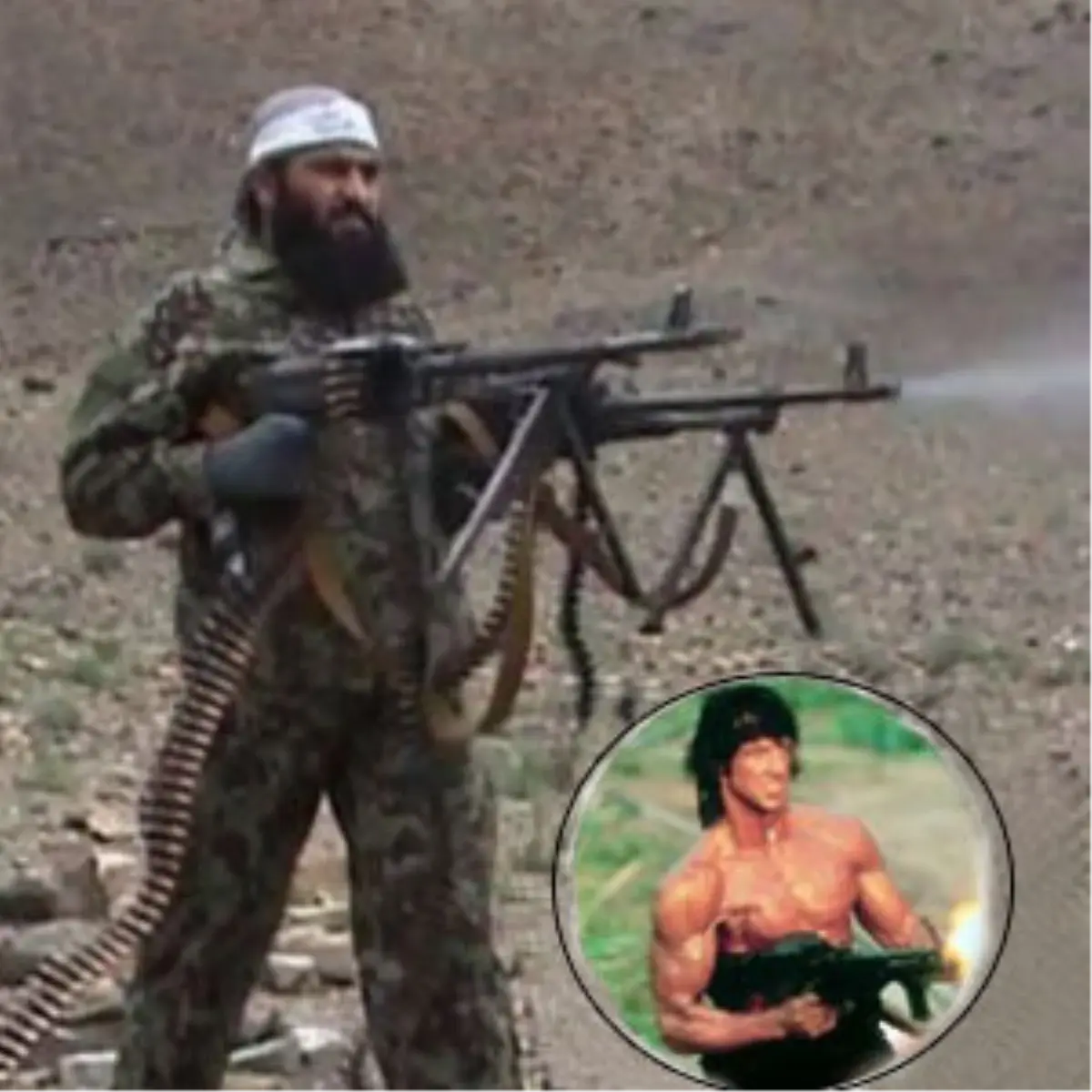 Gerçek Hayattaki \'Taliban Rambo\'