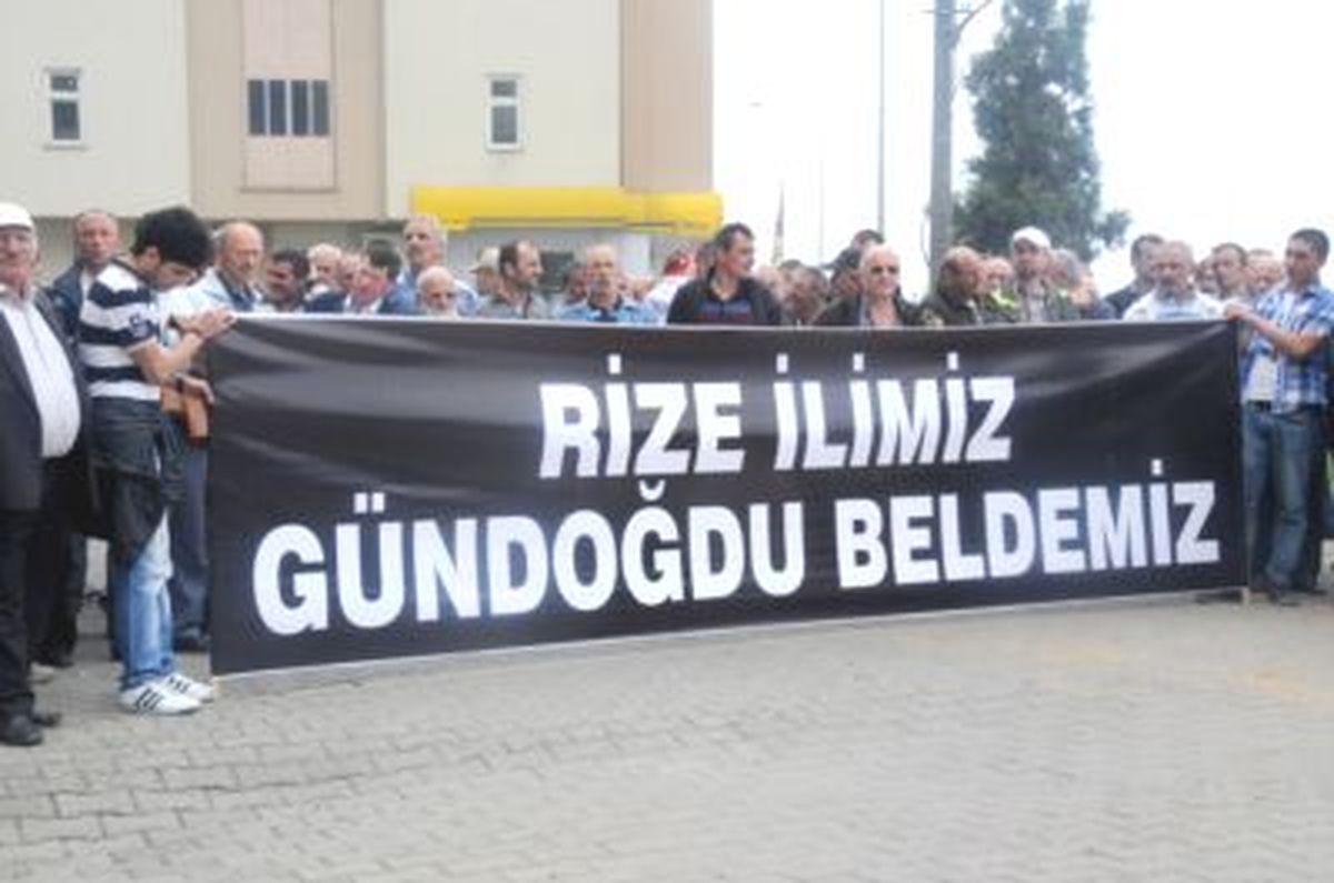 Gündoğdu Beldesi Rize\'ye Bağlandı