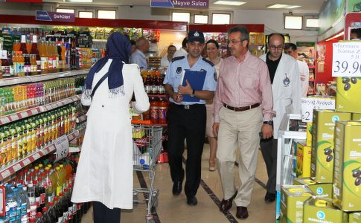 Köşker\'den Esnaf Denetimi