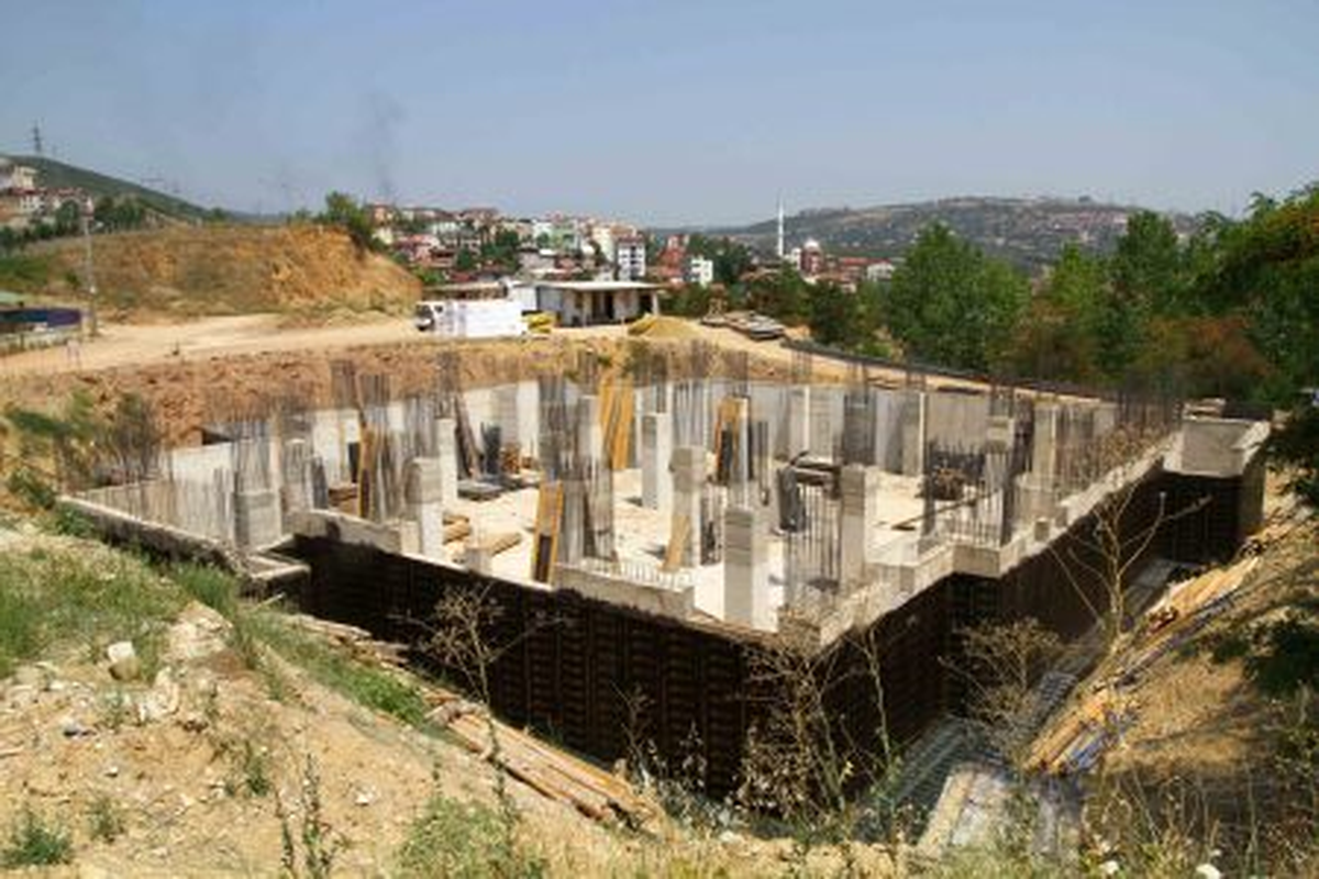 Kuruçeşme Kültür Merkezi Yükseliyor