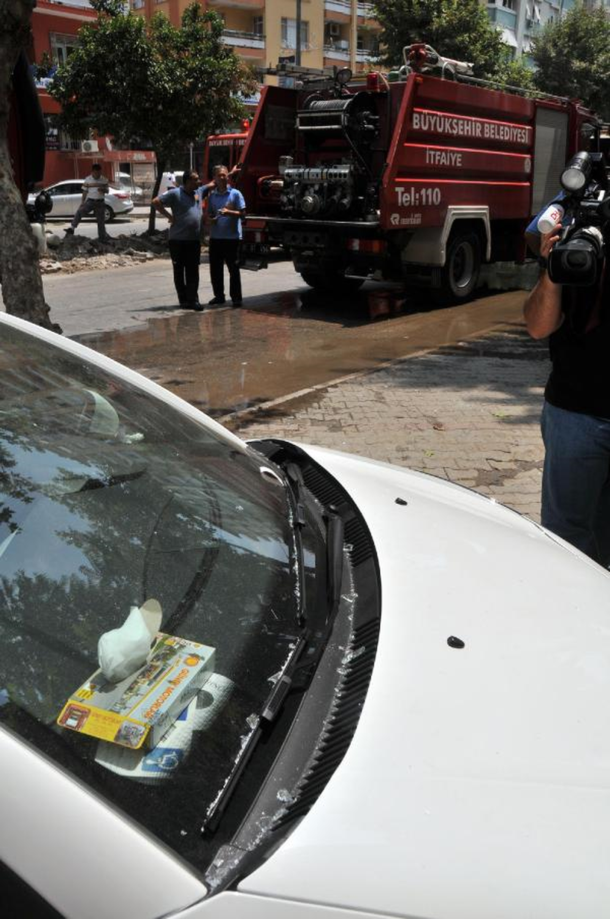 Mutfak Tüpü Bomba Gibi Patladı