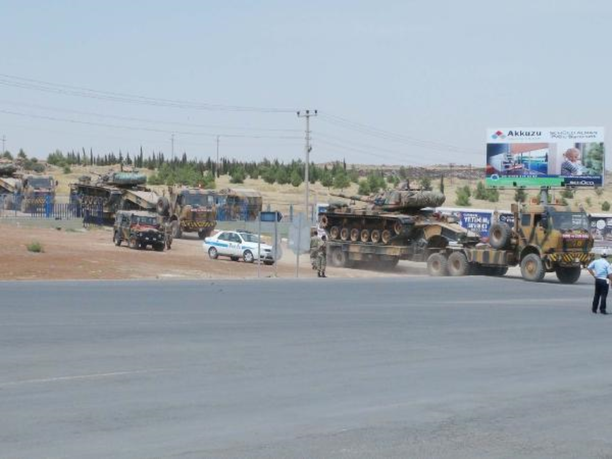Şanlıurfa Sınırına Tank Sevkiyatı